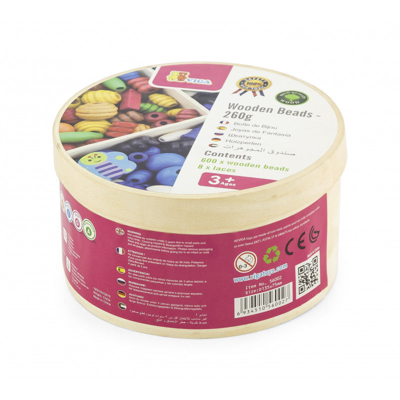 Joc de creatie cu margele din lemn, Viga